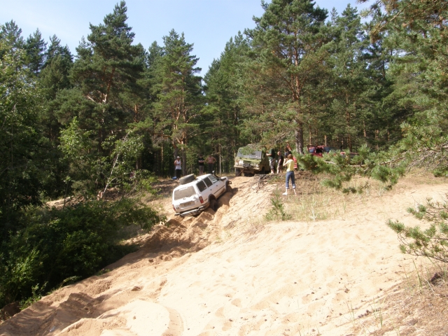 Kikkailua hiekassa