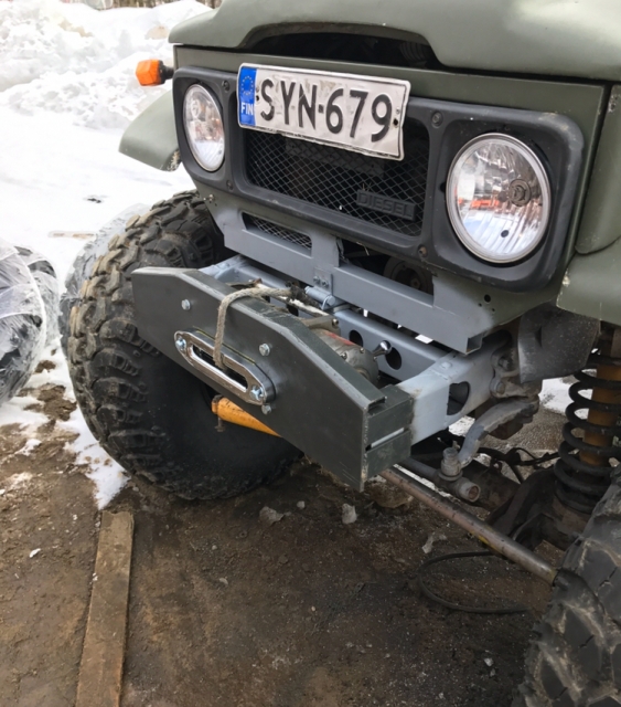Vähän jo keulaa uudistettu