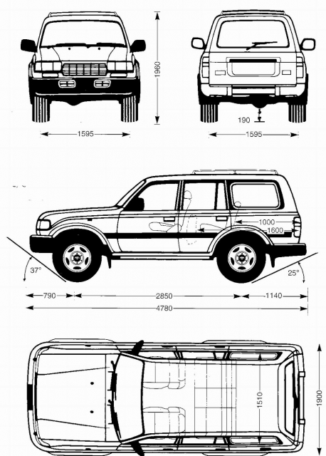 Toyota Land Cruiser 80 (1995)