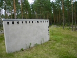 Bunkkerimuseo Vaalimaalla.