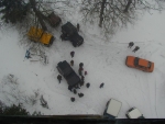 31.3.2001 Talvipäivä ajelut  Pro Fantasy Safari Oy:n reiteillä Kuhmalahdella